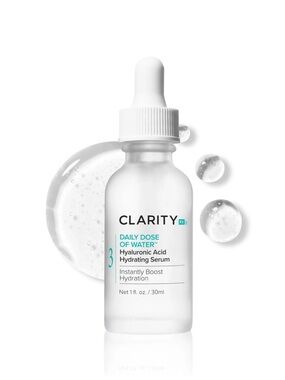 CLARITY Daily Dose of Water Hyaluronic Acid Hydrating Serum, NWT Sealed